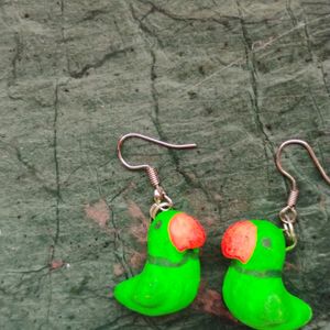 Parrot Earrings