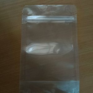 Empty Zip-lock Storage packets