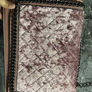 Velvet Sling Bag