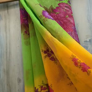 Floral Design Sarees