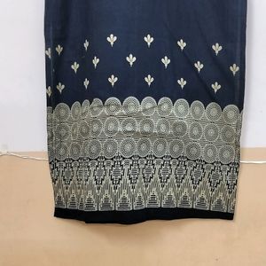 Black Cotton Kurti