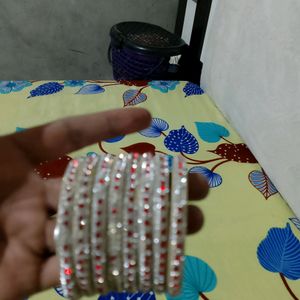 Fency Stone Bangles Net Quality -8