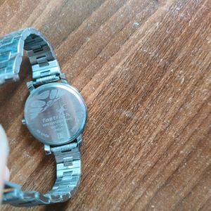 Fastrack Silver Women Watch