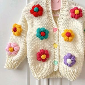 Handmade daisy cardigan