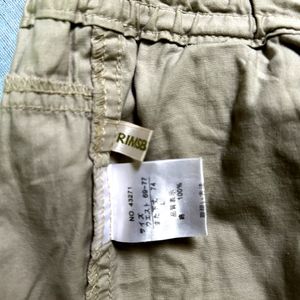 Khaki Cargo Pant