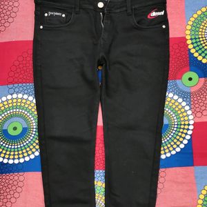 Jet Black Diesel Jeans Men Waist 34