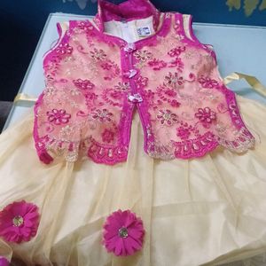 Baby's  3party Wear Frocks