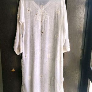 Chikankari Gota Patti Kurta