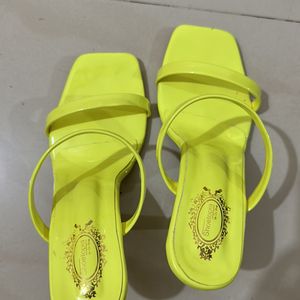 Shoetopia Neon Green EU 35 Heels