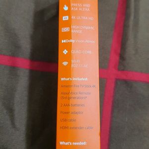 Amazon Fire Tv Stick 4K 3RD GEN