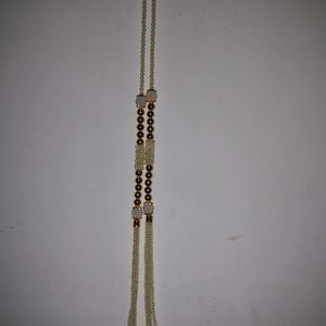 Men's Pearl Necklace for Kurta/Sherwani