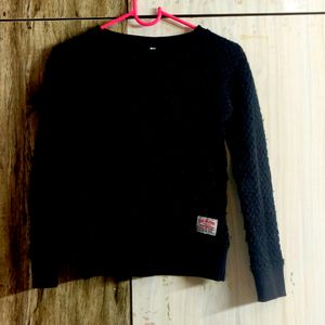 Black Winter Top ⚫ For Girls