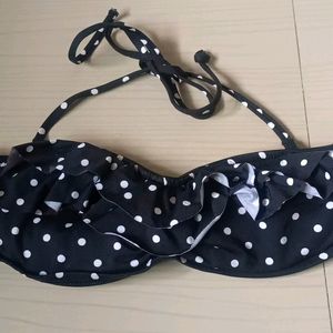 Black Polka Dot Bikini