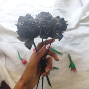 Paper roses bouquet