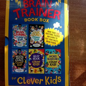 Brain Trainer Book Box For Clever Kids