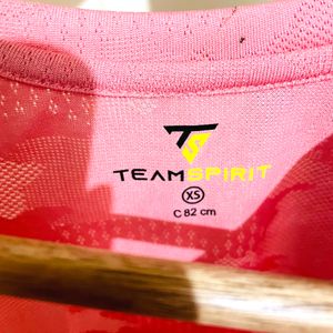 Team spirit Pink Top