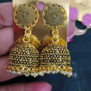 New Pair Of Jhumkas