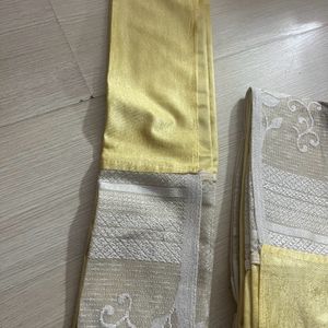 Yellow Door Curtains 7 Ft (pairs)