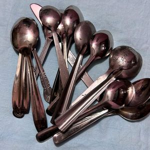 Steel Spoon Set 🥄