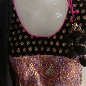 Yellow Lehga Choli