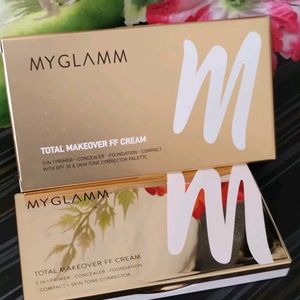 Myglamm Total Makeover FF Cream Foundation Palette - Honey