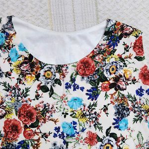 Flower Printed Dress