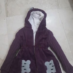 Kids Furry Rabbit Jacket