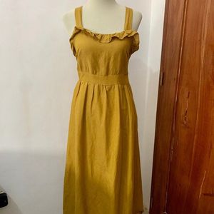 Zara Linen Dress - Medium