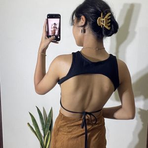 Backless Tank Top