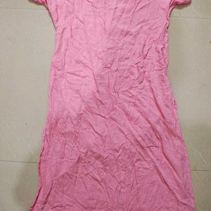 Comfortable Pink Kurti