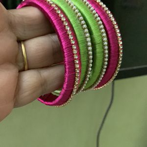 Silk Thread Bangles