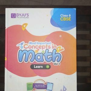 Byjus New Condition Maths and Science Learn Book