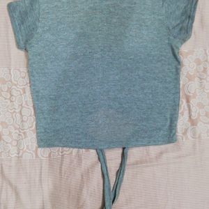 New grey crop top - Never Worn