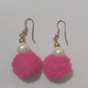 Pink Lightweight Earrings Brand New