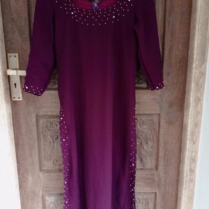 Handwork Kurta With Palazzo Set