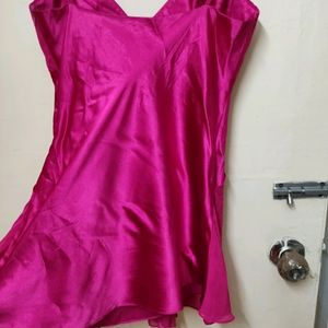 Imported Dark Pink Mini Dress