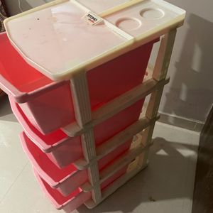 Plastic 4 Layer  Heavy drawer Set