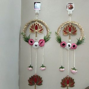 Beautiful Rose And Lotus Hanging