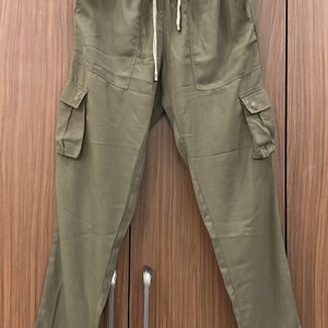 Olive Green Cargo Pants