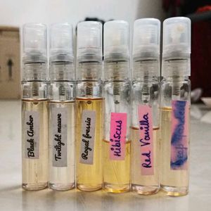 Zara Perfumes Sample Set