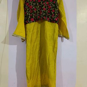 set of kurti and gown