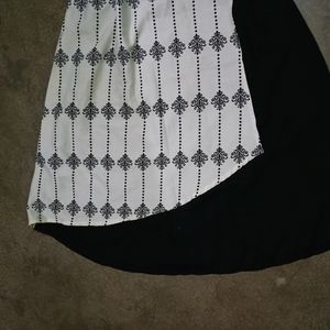 Beautiful Black and white kurta