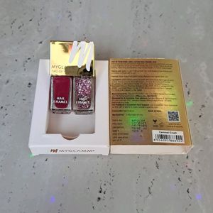 Myglamm Two Of Your Kind Nail Enamel Carnival Crus