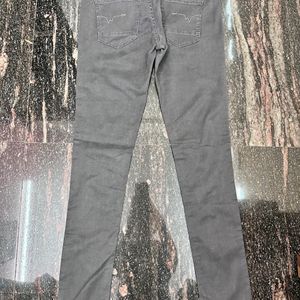 Grey Skinny Denim