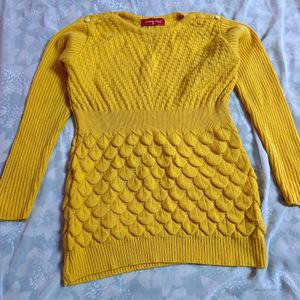Bright Yellow Sweater (Women's)