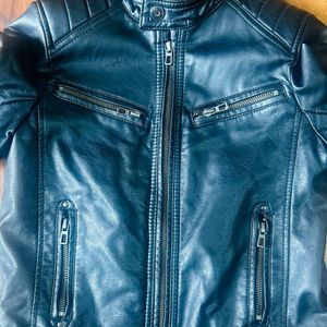 girls Leather jacket from Zara