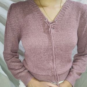 Korean Sweater Top Woolen Trending Aesthetic