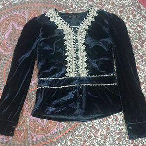 velvet Princess Top