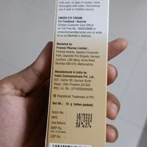 Lacto Calamine Under Eye Cream