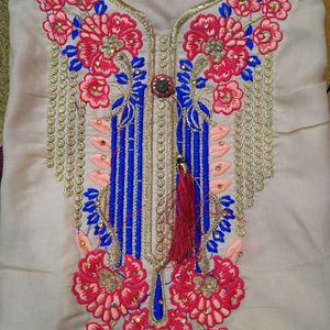 Unstitched Salwar Suit Material with Dupatta